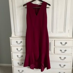 Size 8 Alice and Olivia High-lo cocktail dress